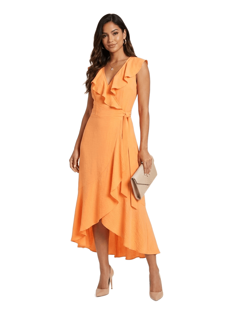 Vestido GAGA en IVORY PV 2026
