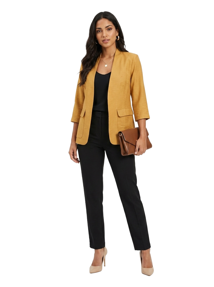 Blazer LIVIA en BLACK OI 2026